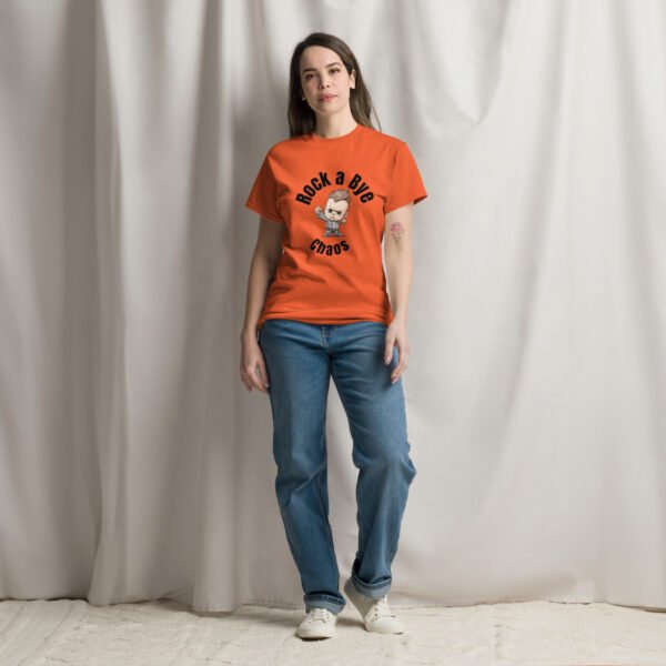 Rock A Bye Chaos Unisex classic tee - Image 2