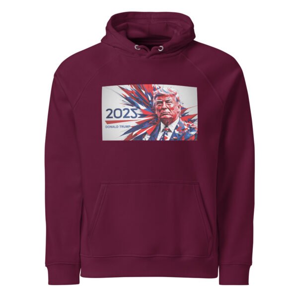 Trump Unisex eco raglan hoodie - Image 5