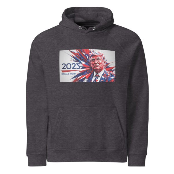 Trump Unisex eco raglan hoodie - Image 9