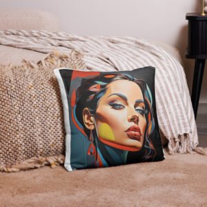 The Knowing Gaze Basic Pillow