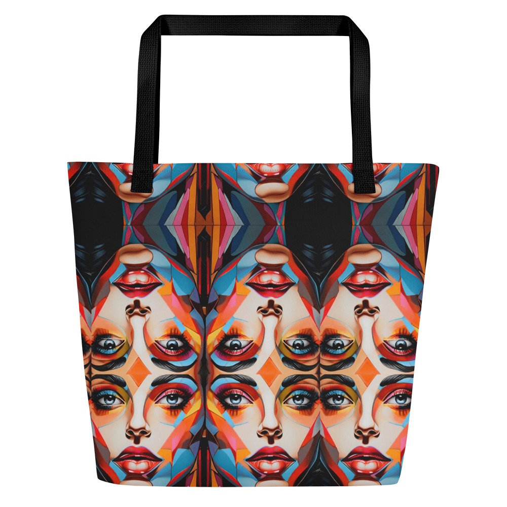 "Vivid Vision" Artistic Tote Bag - Image 4