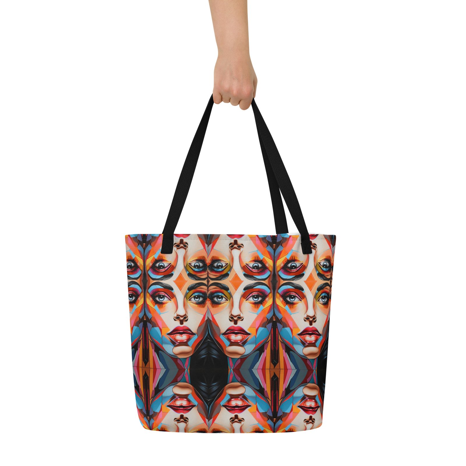 "Vivid Vision" Artistic Tote Bag