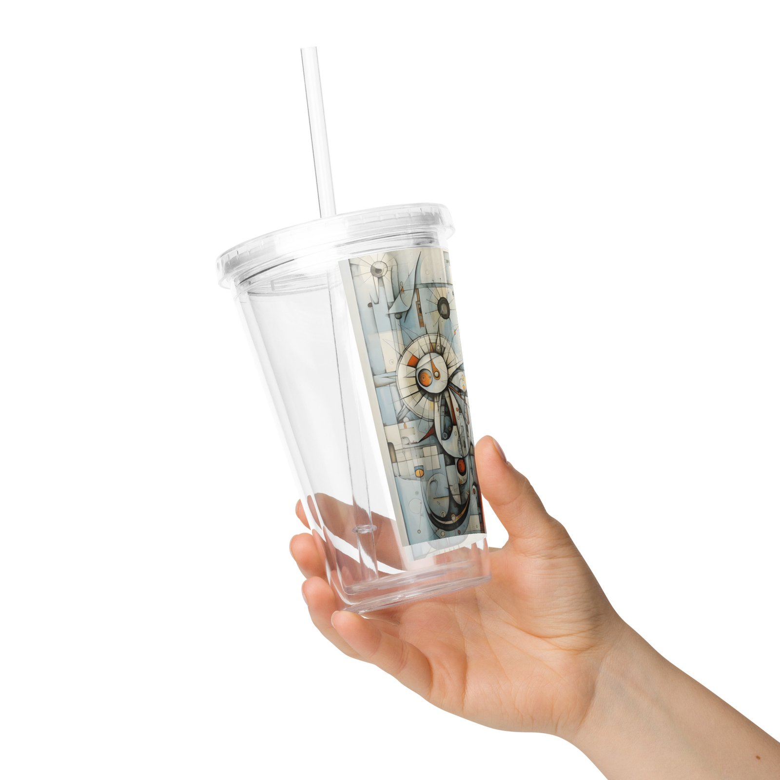Clear plastic tumbler - Image 4