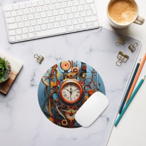 The Chronos Gear XXL Desk Mat / Abstract Steampunk Mousepad