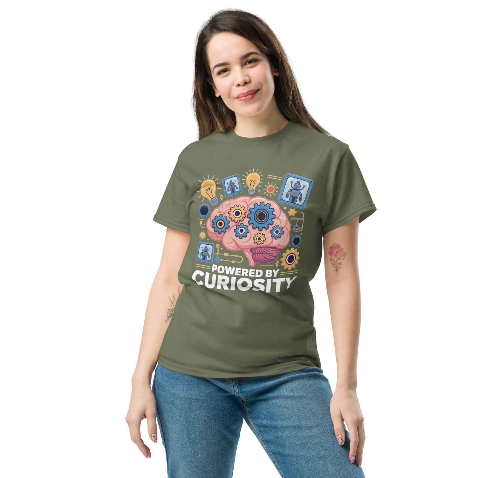 Powered-By-Curiosity_004 tee - Image 7