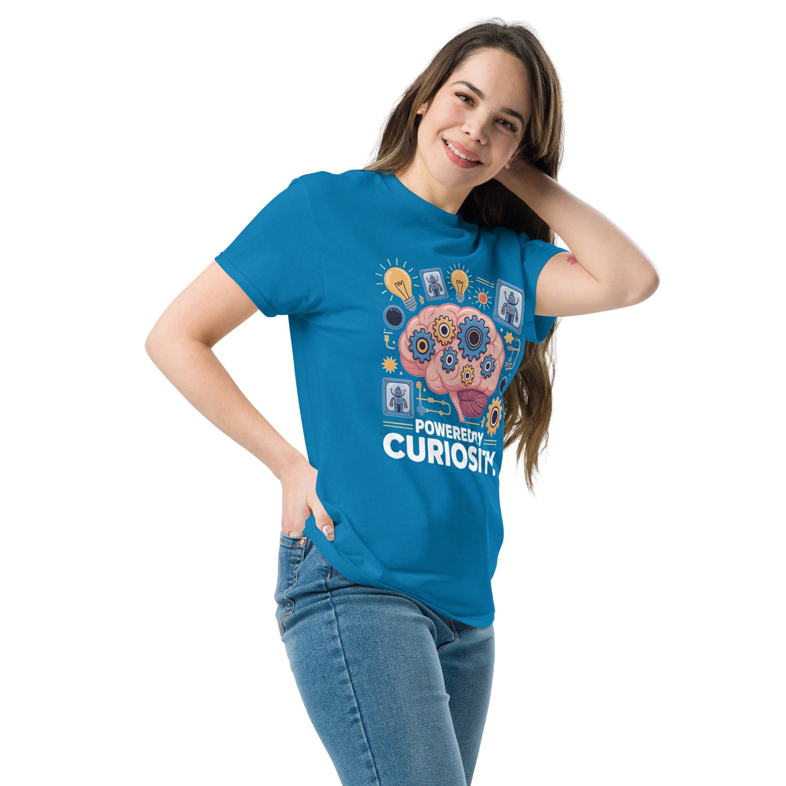 Powered-By-Curiosity_004 tee - Image 6