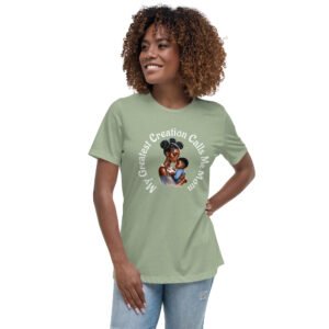 My Greatest Creation Calls Me Mom Women's Relaxed T-Shirt